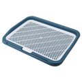 Pet Supplies Easy Clean Puppy Potty Training Tray Detachable Leak Proof Dog Toilet Tray Reusable Mesh Pet Potty Pads Indoor Vue Green