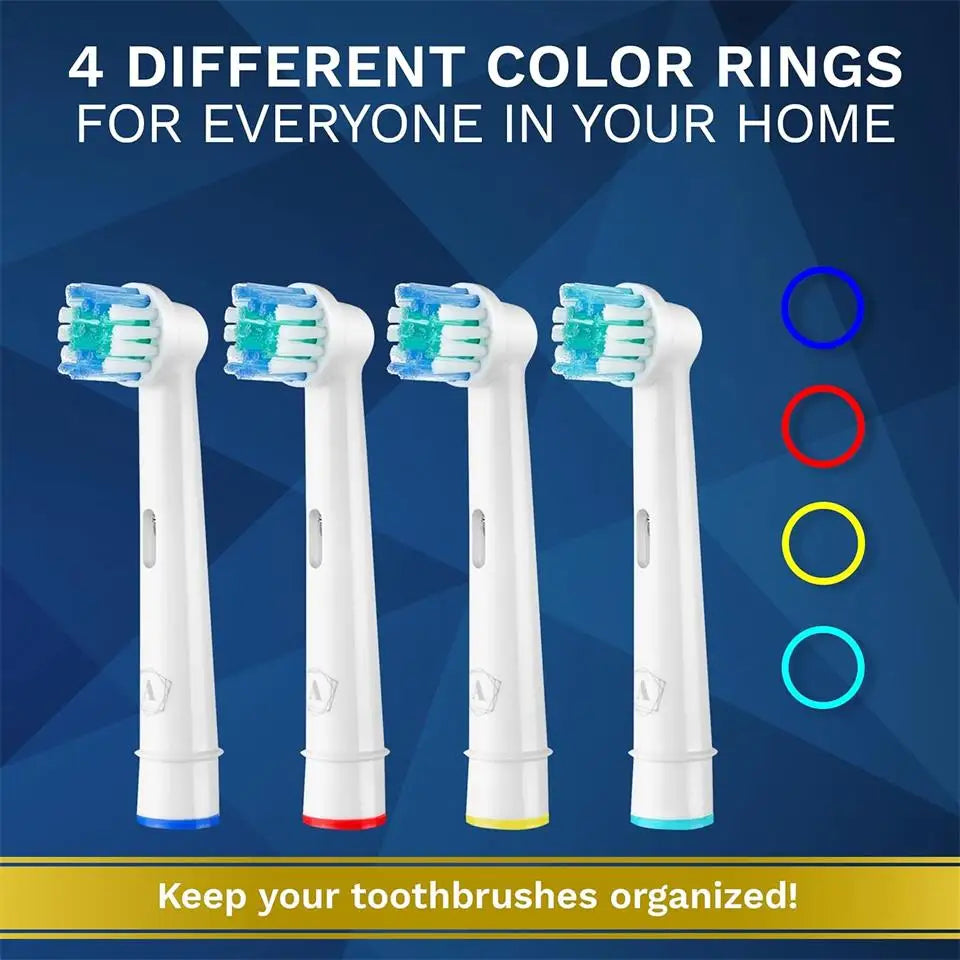 For Oral-B Sonic Electric Toothbrush Fit Advance Power/Pro Health/Triumph/3D Excel/Vitality 4/8/16pcs Replacement Brush Heads Vue