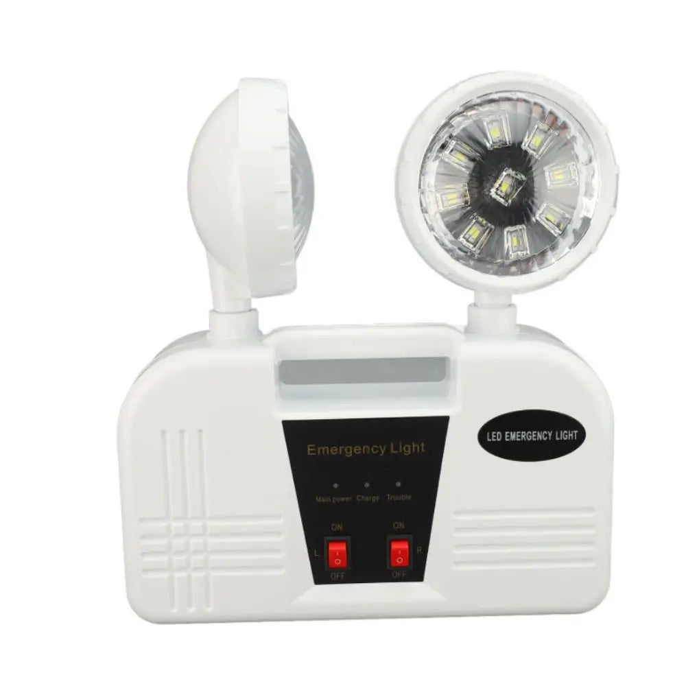 LED Double Head Emergency Exit Light IP30 Emergency LED Emergency Evacuation Lamp Double Head Wall Lamp Vue