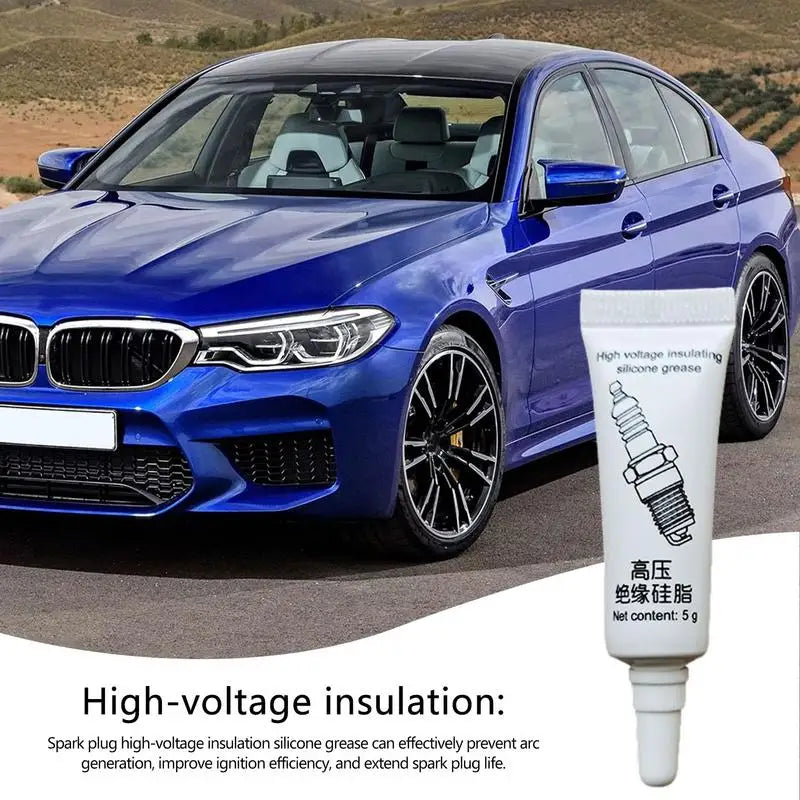 Dielectric Silicone Grease – Spark Plug & Ignition Coil Insulator Dielectric Grease Vue