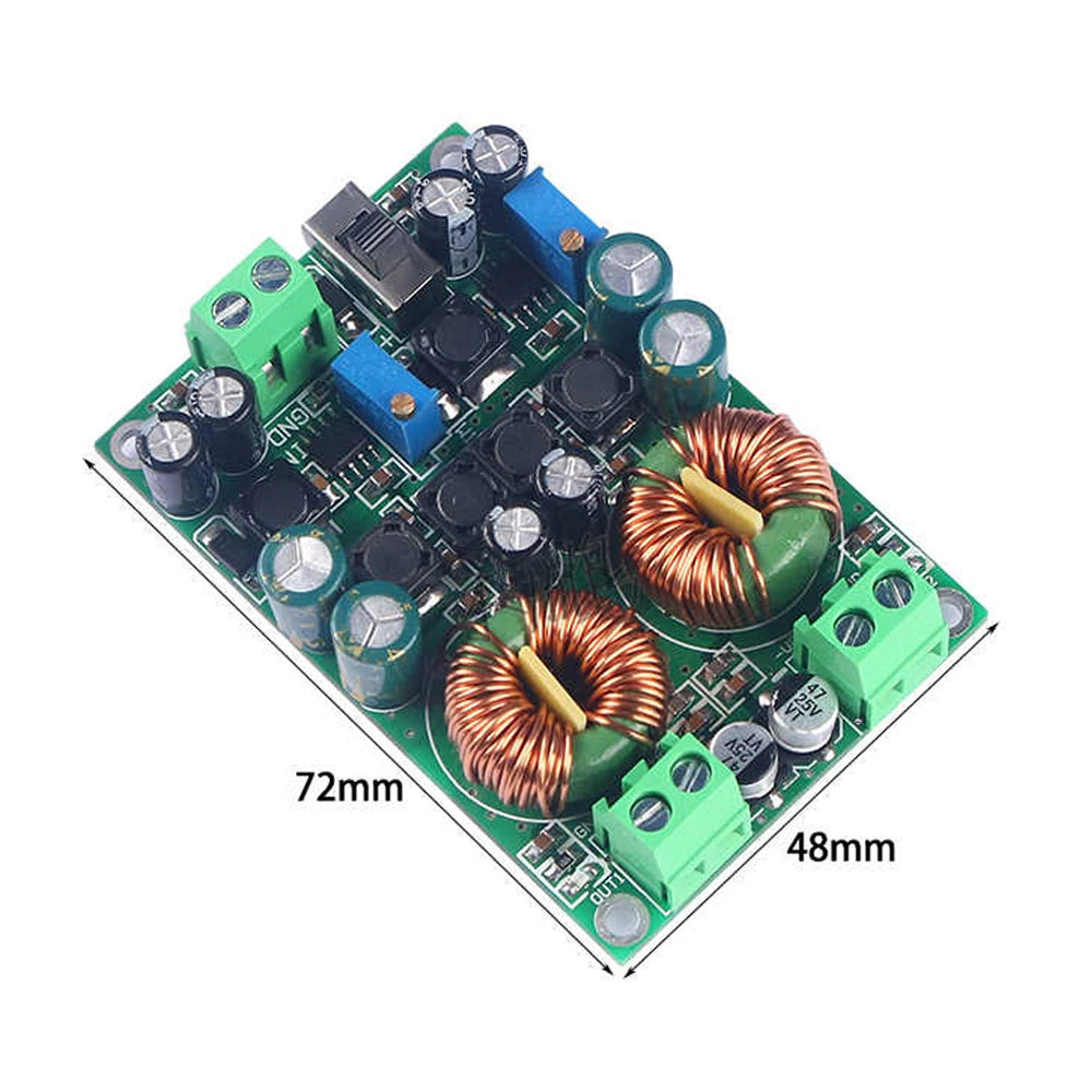 Switching Power Supply Module 6-36V to ±5~±24V Single Power Supply to Dual Power Supply Adjustable Voltage Output Filter Module Vue Default Title