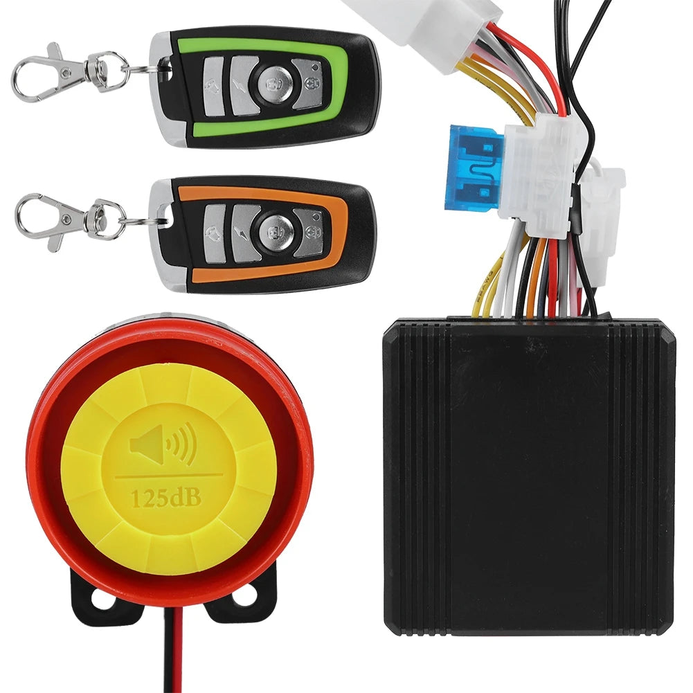 Motorcycle Anti theft Remote Control 12V Motorcycle Anti theft Security Alarm System Remote Control Engine Start Vue