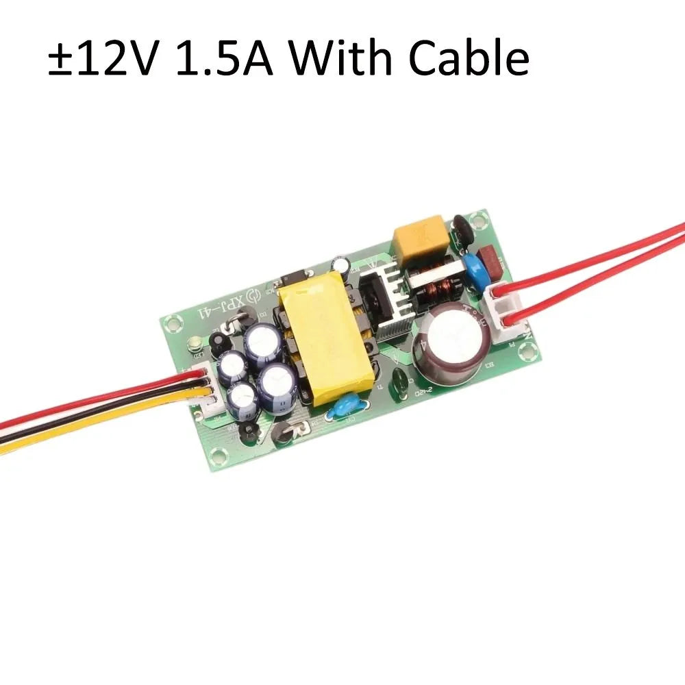 ±12V/±18V/±24V Dual-voltage Switching Power Supply Module AC100-264V to ±12V/±18V/±24V 1.5A 1A 1.2A Step-down Power Supply Board Vue