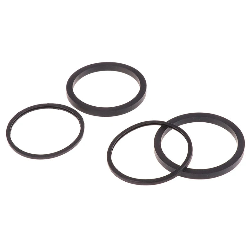 Bike Disc Brake Caliper Piston O-Ring 4Pcs Leakproof Sealing Ring Set Universal Motorcycle Maintenance Essential Accessories Vue