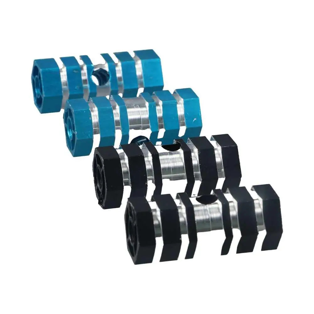 Sports Mountain Bike Grooves Aluminum Alloy Bicycle Front Rear Wheel BMX Hexagonal Bike Axle Pedal Stunt Pegs Vue