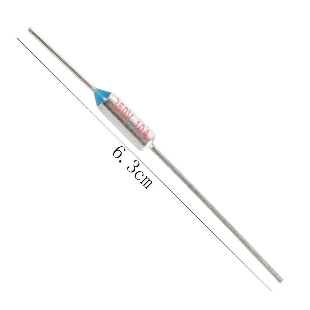 250V TF-240 Rice Cooker Microwave Oven 10A Thermal Fuse Circuit Fuse Temperature Fuse 240 Degrees Celsius Vue