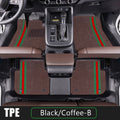 Custom TPE Non-slip Car Floor Mat For Honda Vezel XRV 2015-2024 ,HRV ZRV 2022-2023 Wear-resistant Carpet Floor Car interior Vue black coffee -B ZRV 2022-2023