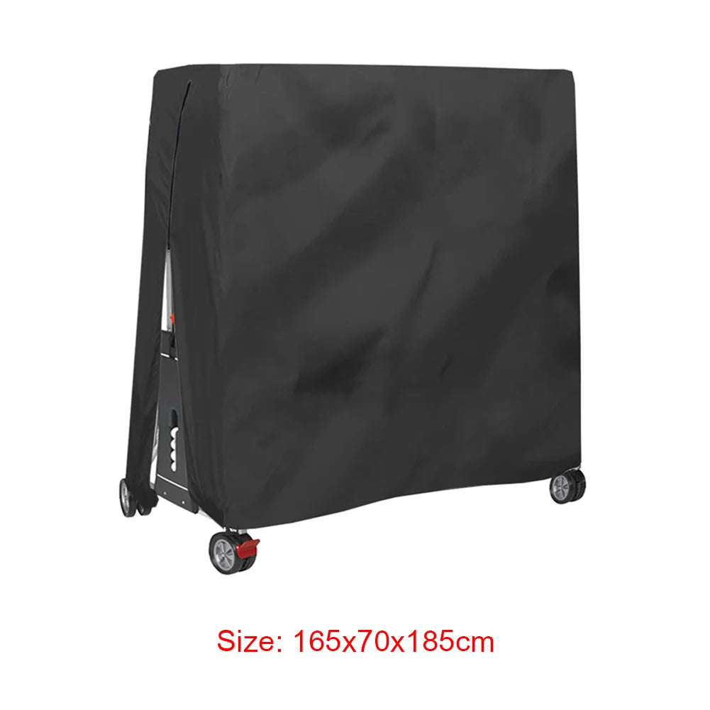 Waterproof Folding Ping Pong Table Cover – Indoor & Outdoor Ping Pong Table Cover Vue