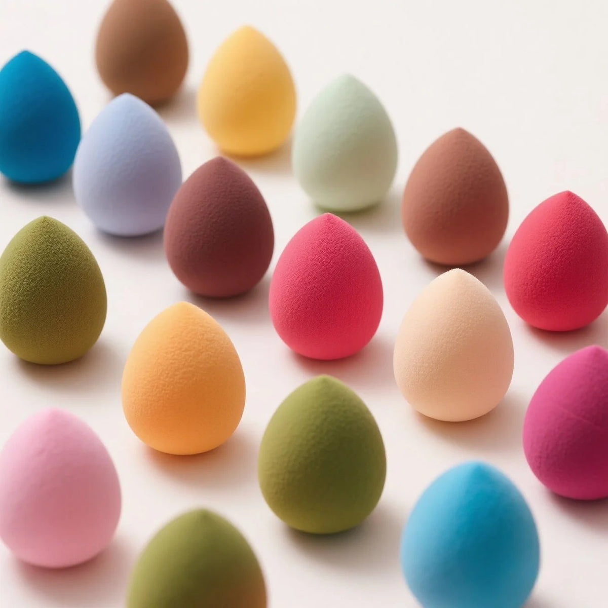 25PCS Professional Makeup Sponges - No Clumping, Saves Foundation! Blending Beauty Sponge for Flawless Liquid/Powder Makeup Vue