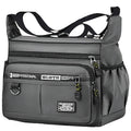 Men's Cross-body Bag Multi-layered Pockets Adjustable Shoulder Strap
