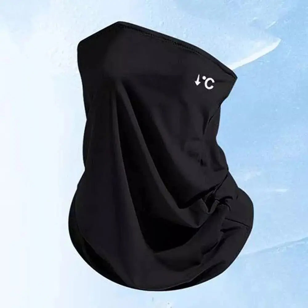 UPF50+ Ice Silk Mask Quick Drying Neck Protection Sun Breathable