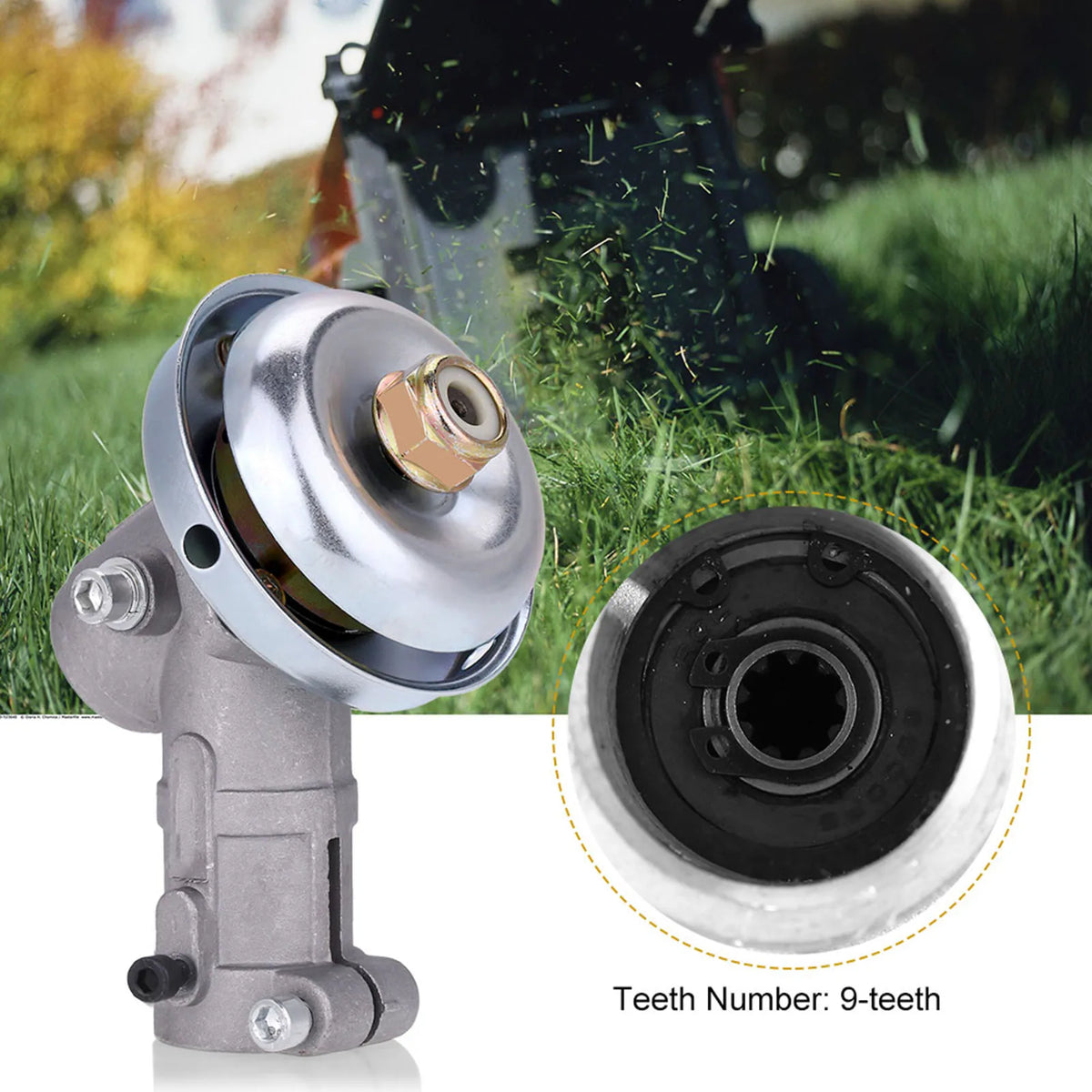 Brush Cutter Trimmer Replace Gear Head Gearhead 26mm Diameter Trimmer Brush Cutter Gearhead Vue