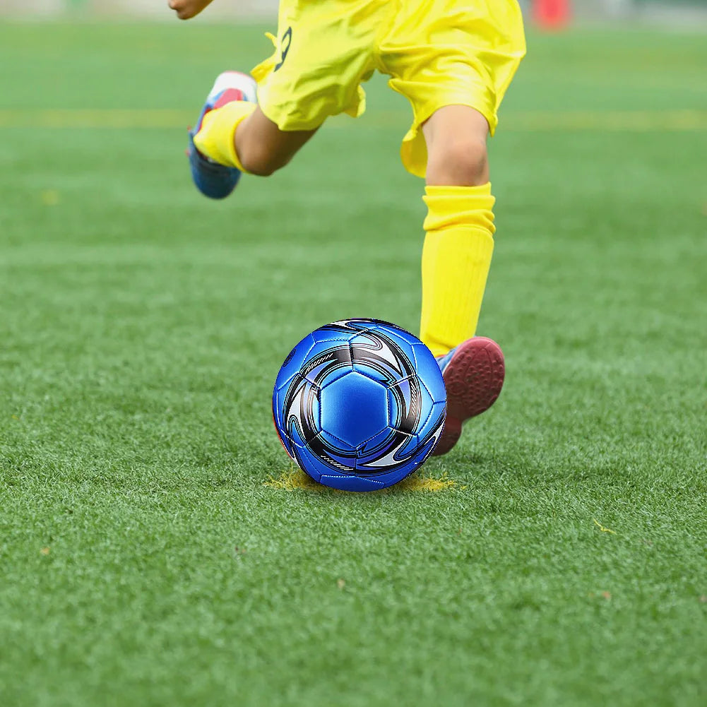 Size 5 Machine Stitched Football PU Match Training Football Waterproof Professional Soccer Ball for Outdoor Sports Vue