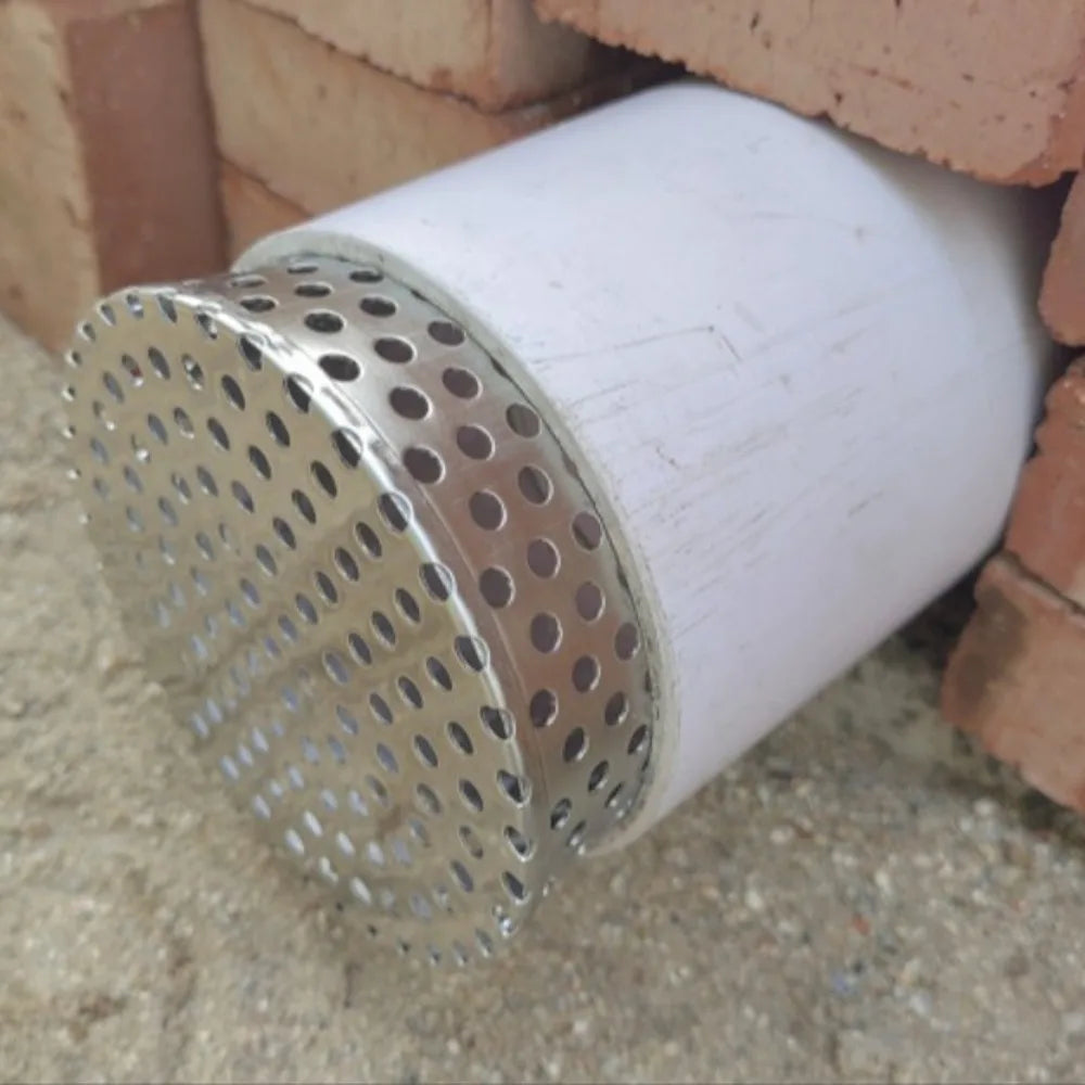 Anti Blocking Gutter Guards Stainless Steel Anti Insect Bird Rooftop Floor Drain Cover Protectors Circular Shape Vue