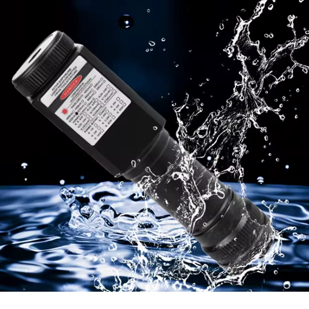waterproof 450nm 465nm 515nm 638nm Red Green Blue LED Laser Module Vue 465nm 465T-5000
