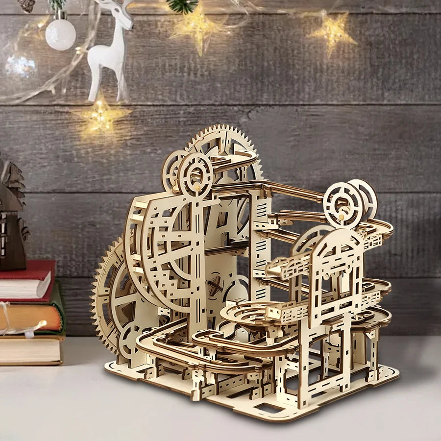 Playground Toy DIY Handmade Wooden Puzzle Assembly Model Educational Toys Simulation Model Vue