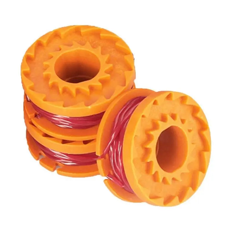 ABKW-Line Spools, Edger Line Spools, Compatible With Worx Mowers, Lawn Mower Replacement Lines (12 Lines + 1 Cap) Vue