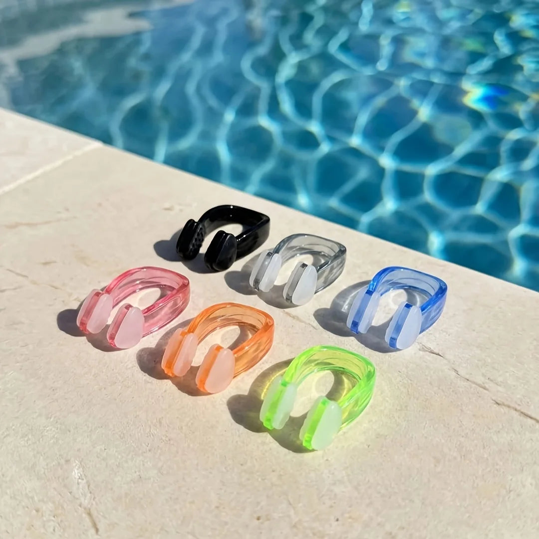 Soft Silicone Swimming Nose Clips Waterproof Non-slip Plugs Diving