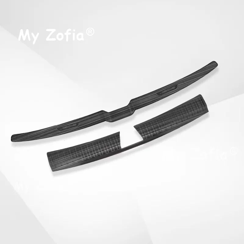 Geely EX2 eMAS 5 Stainless Steel Rear Bumper Sill Guard Cover Bumper Sill Guard Vue