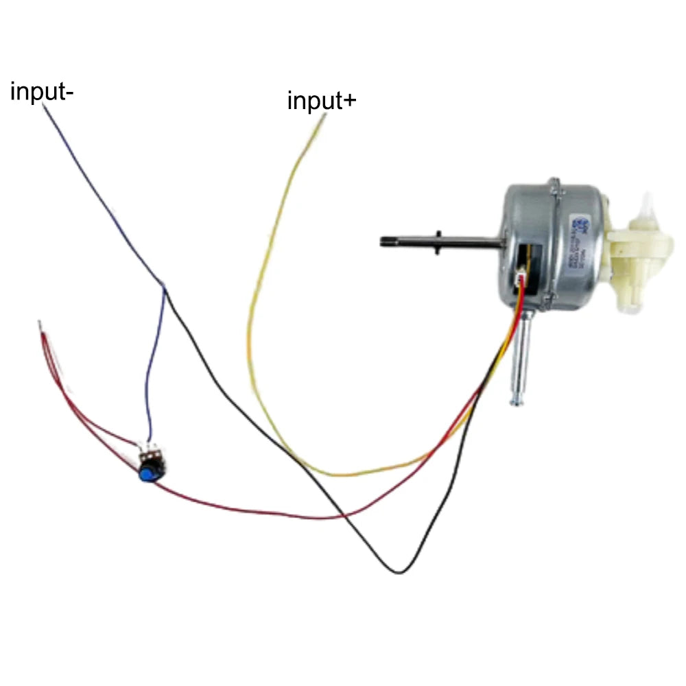 DC9-28V Brushless Motor DC Low Voltage 3/4 Gear/Stepless Speed Regulation Motor for Table Fans/Floor Fans and Wall-mounted Fans Vue 0
