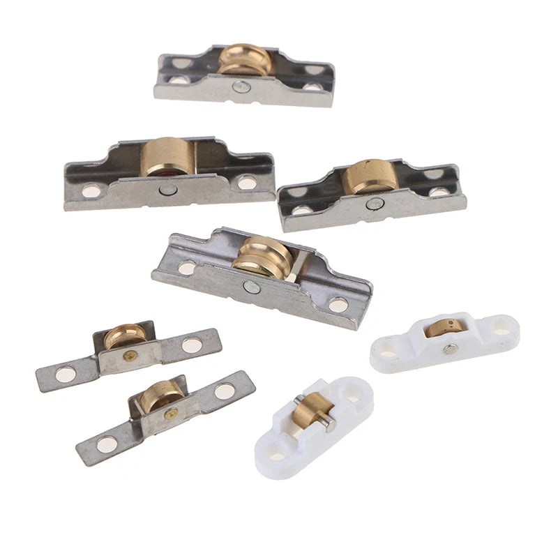 Stainless Steel Window Pulley Sliding Door Roller Runner Wheel Track
