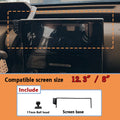 12.3" / 8" For Toyota bZ4X Accessories 2023 2024 2025 Subaru Solterra MagSafe Magnetic Screen Car Phone Holder Adjustable Mount Vue Base 1PCS