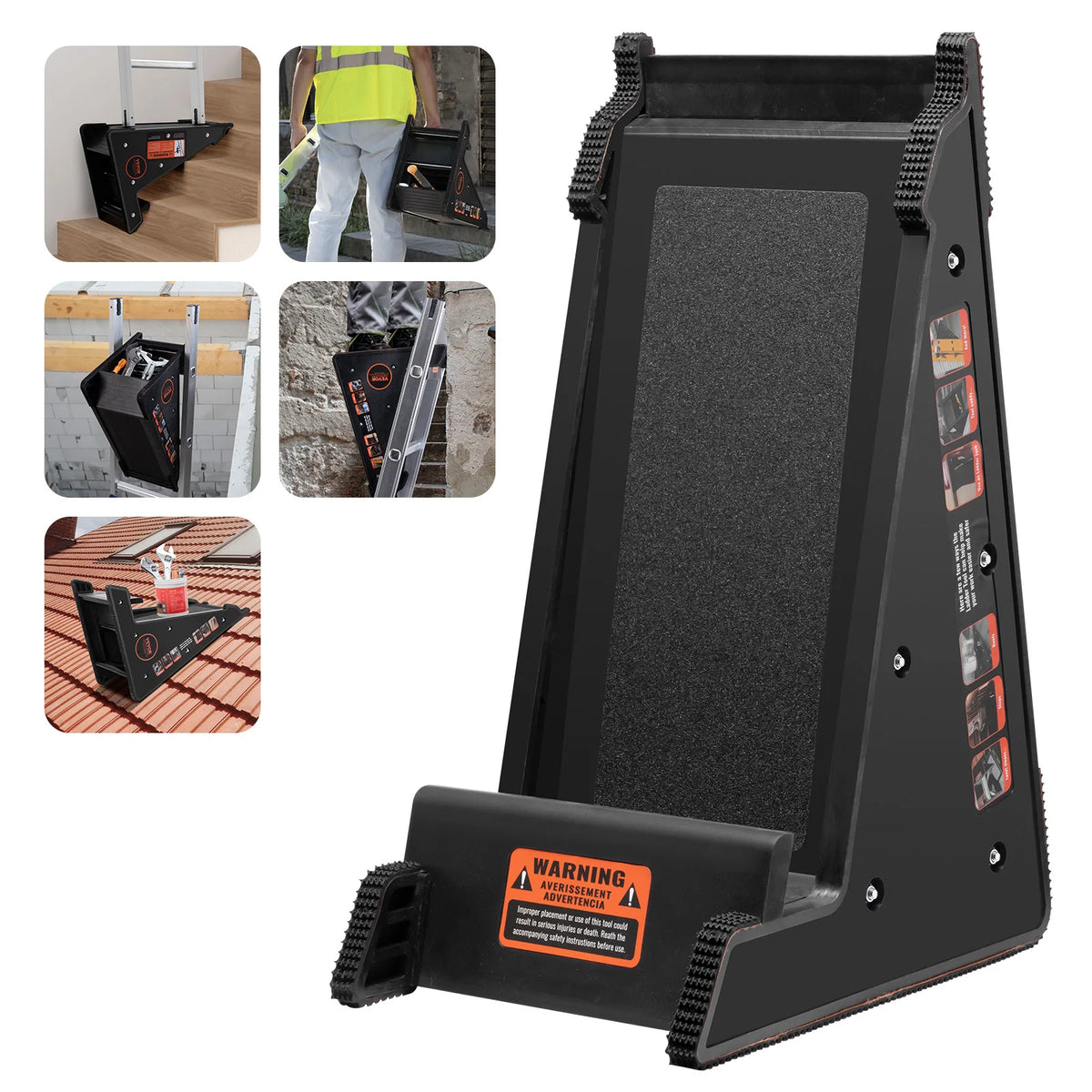 Ladder Leveler 380 lb – Stair & Slope Stabilizer Tool Ladder Leveling Tool Vue United States