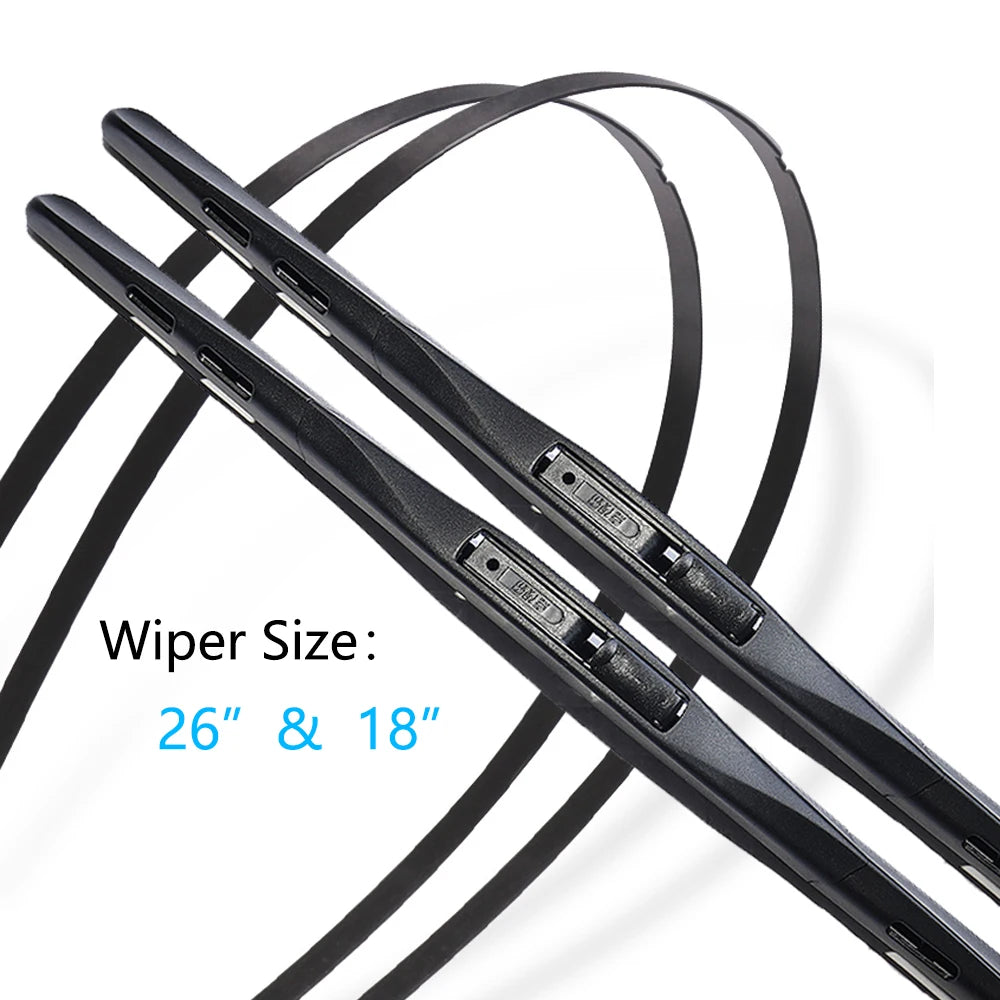 2x For Hyundai Sonata DN8 2019 2020 2021 2022 Front Window Wiper Blades Brushes Washers Cutter Cleaning Auto Replacement Parts Vue