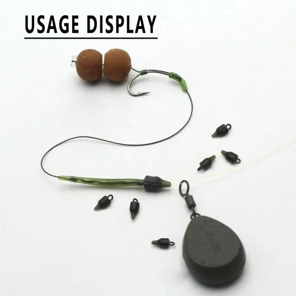 Quick Connect Quick Change Beads Rolling Quick Change Fishing Connector Portable Simple To Use Fishing Lures Beads for 10PCS Vue