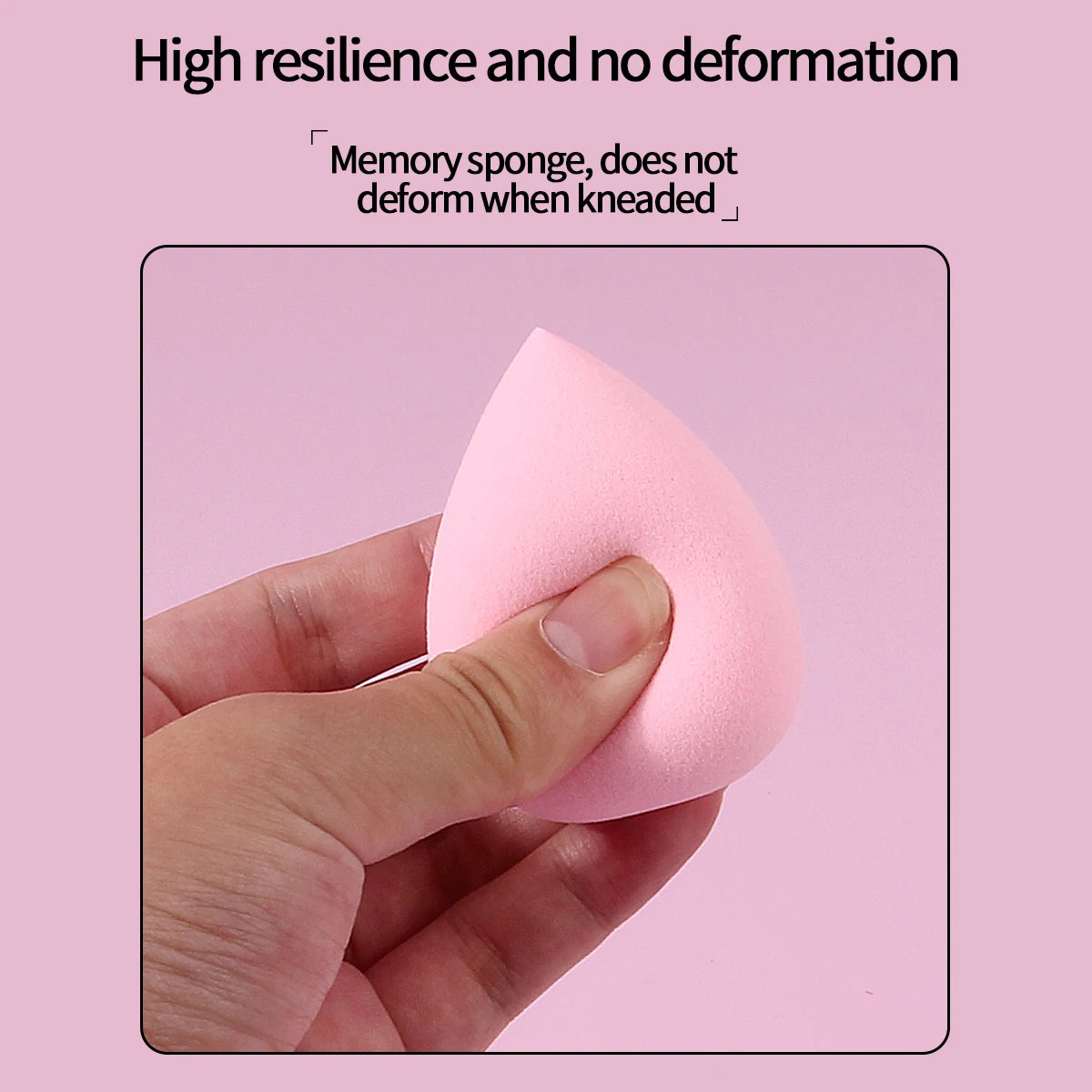 100/50/30/25/20/12PCS XL Super Affordable Large Soft Makeup Sponge Beauty Egg Set, No Powder Sticking Portable Makeup Tool Vue