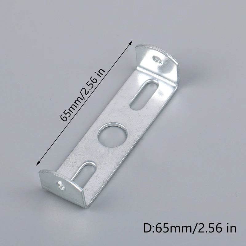 35-115mm Bracket Mounting Iron Bar With Fixed Screws Ceiling Lamp Ceiling Replacement Bracket Ceiling Plate Lighting Accessories Vue 65mm