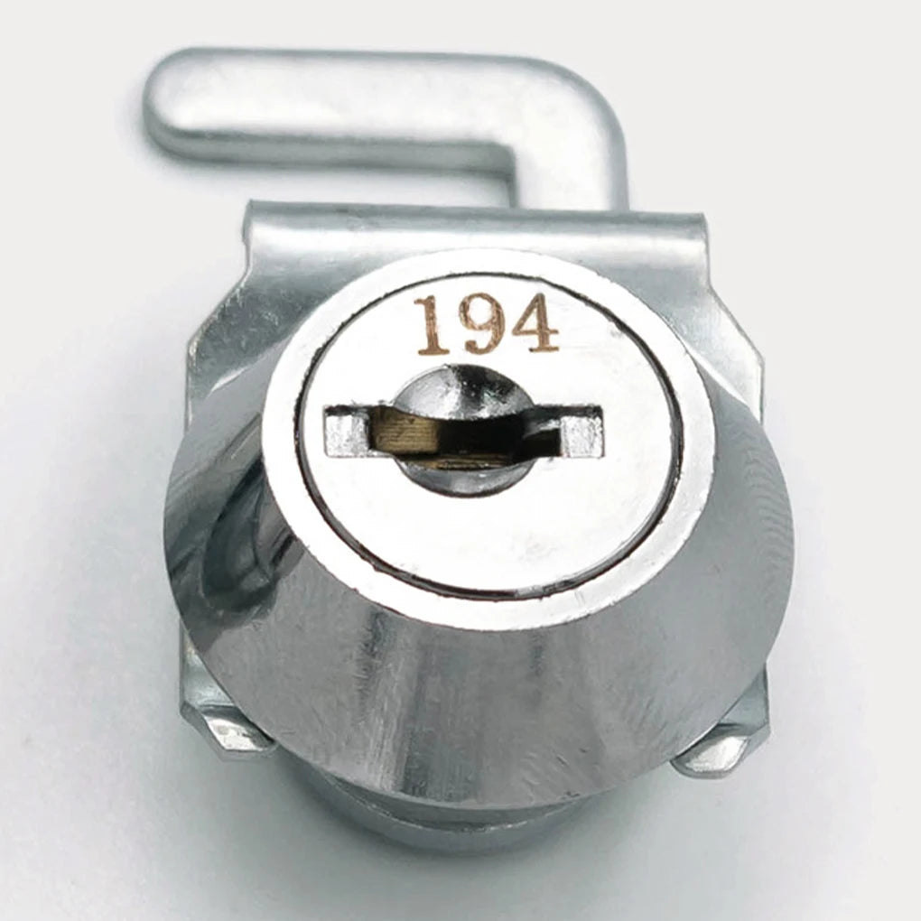 Rust-Resistant Mini Cam Lock with Quick Clip & 2 Keys Cabinet Cam Lock Vue