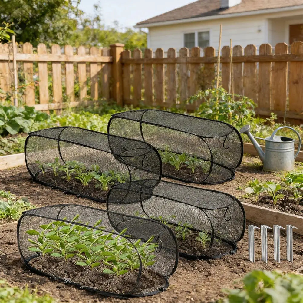 Plant Flower Gardening Foldable Incubator High Quality Summer Protective Cover Plant Insect-proof Sunshade Protective Mesh Cover Vue