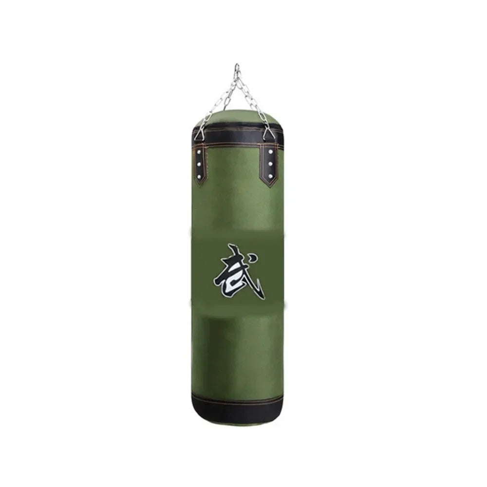 Taekwondo Training Props Hollow Oxford Boxing Bag 60/80cm Training Boxing Punching Bag Exercise Pressure Boxing Bag Indoor Vue Green-60cm