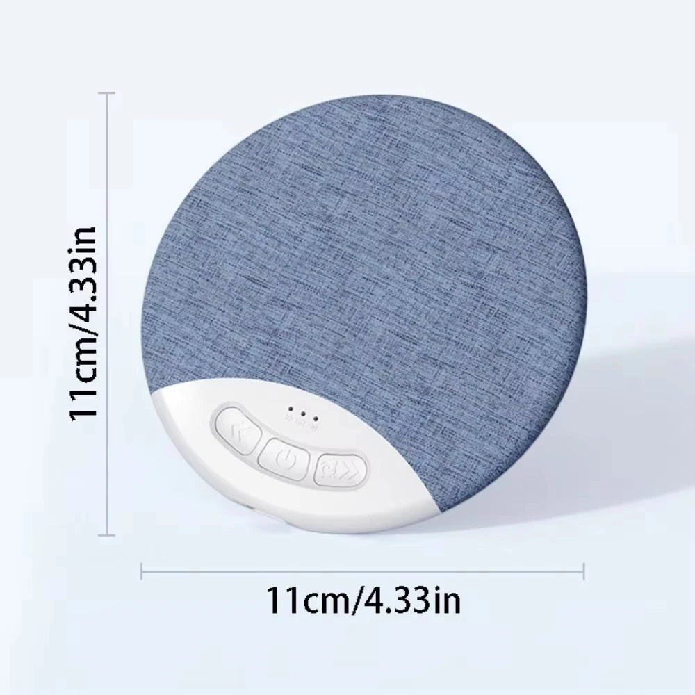 Bluetooth Pillow Speaker Wireless Sleep Music Player Under Pillow White Noise Machine 9D Stereo Timer Auto-Off for Insomnia Vue