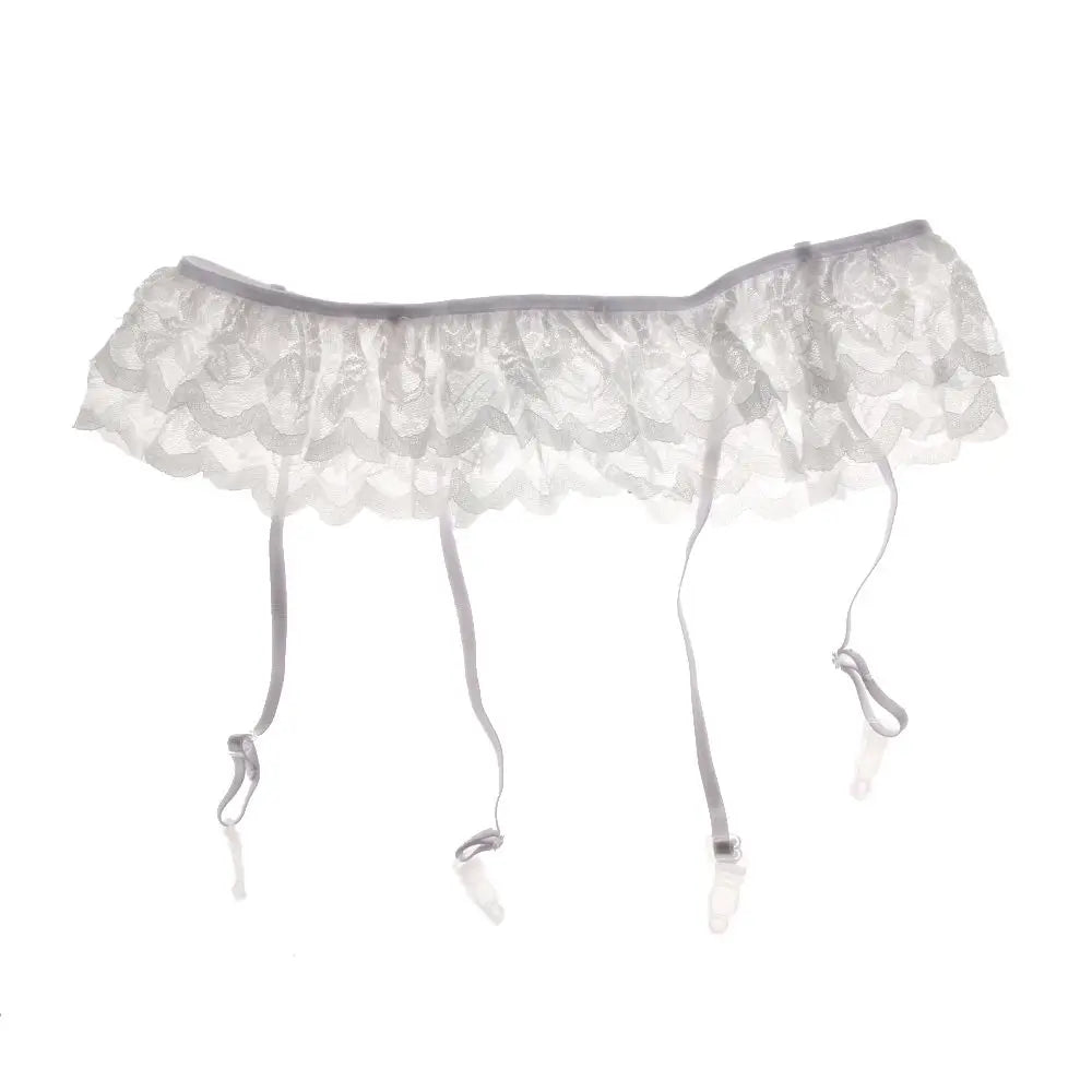 Womens Stylish Lace Thigh-highs Stockings Socks+suspender Garter Belt