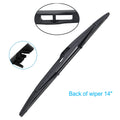 BMW X3 E83 2004–2010 Frameless Front & Rear Wiper Blade Set Car Wiper Blade Set Vue Rear Wiper