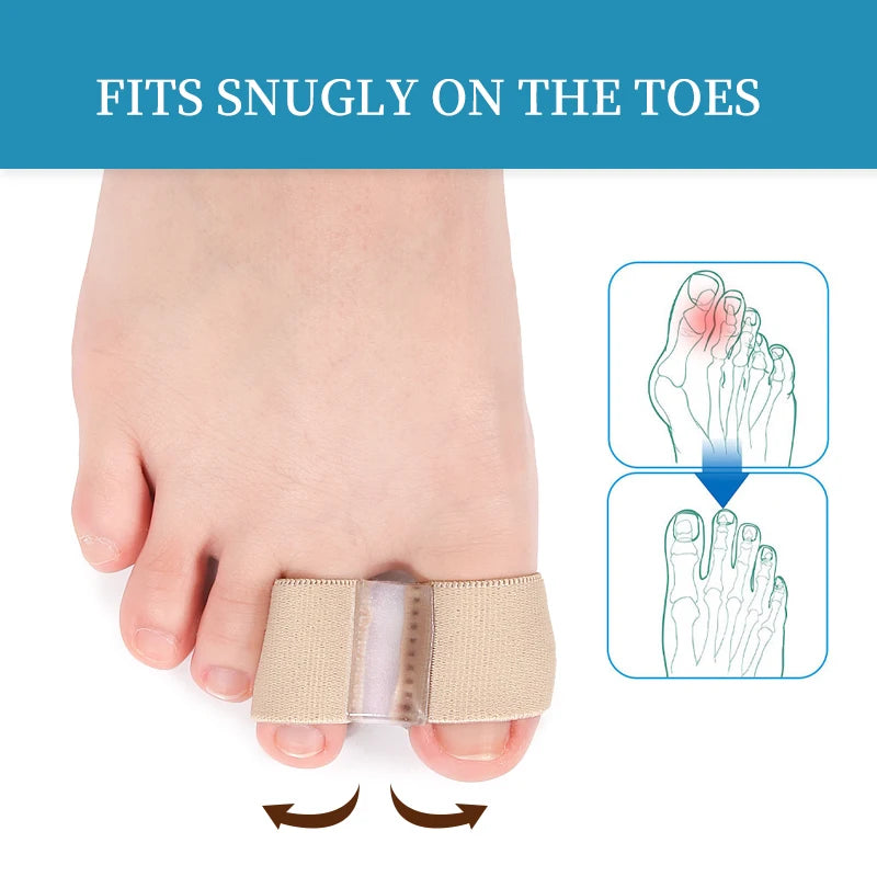 Say Goodbye Bunion Discomfort Universal Fit Toe Corrector Separator