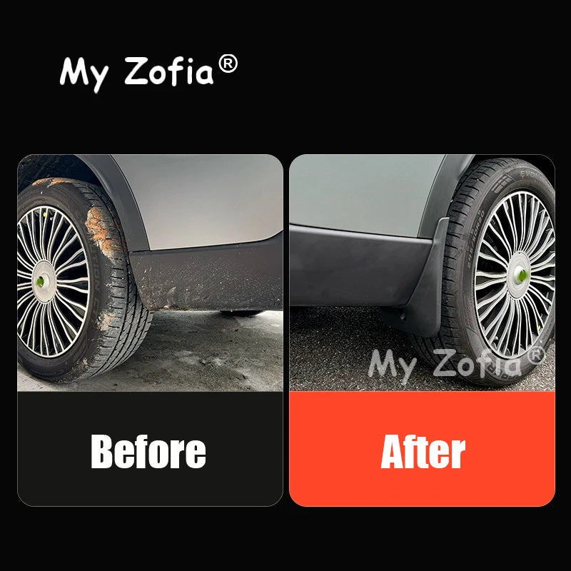 Mud Flaps For Chery Tiggo 9 2025 2026 Car Auto Front Rear Mudguards Fender Liner Mudflaps Wheel Protector Car Accessories Vue