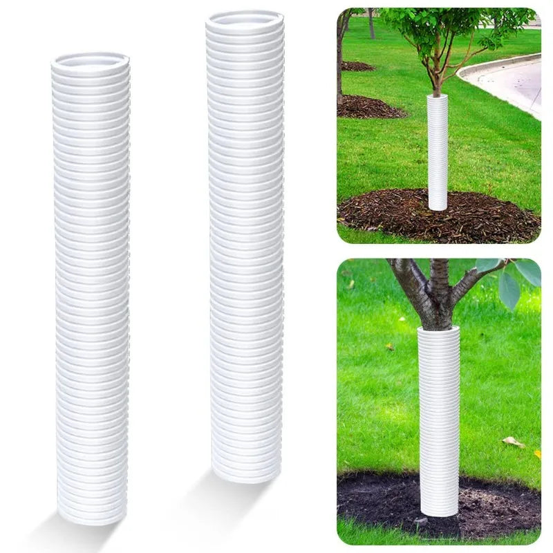 ABKW-For Saplings Plants Seedlings-Tree Trunk Wraps 7 Pcs Tree Guards-Bark Protectors Tree Trunk Protection Guards Vue As Shown
