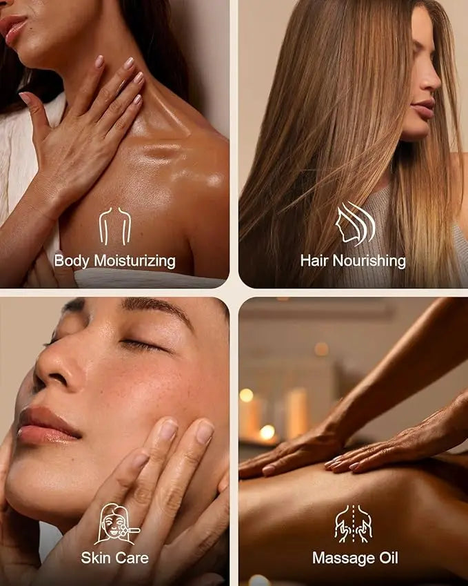 473ml Cold-Pressed Coconut Pure Essential Oil Skin Care Hair Care Soap Making DIY Making Massage Moisturize Aromatherapy Vue