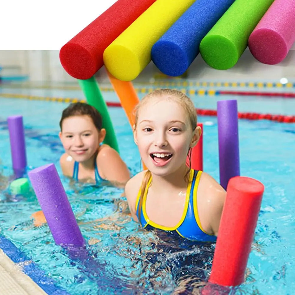 Kids Swimming Pool Foam Noodle Float Aid Swim Noodles Ring Vue