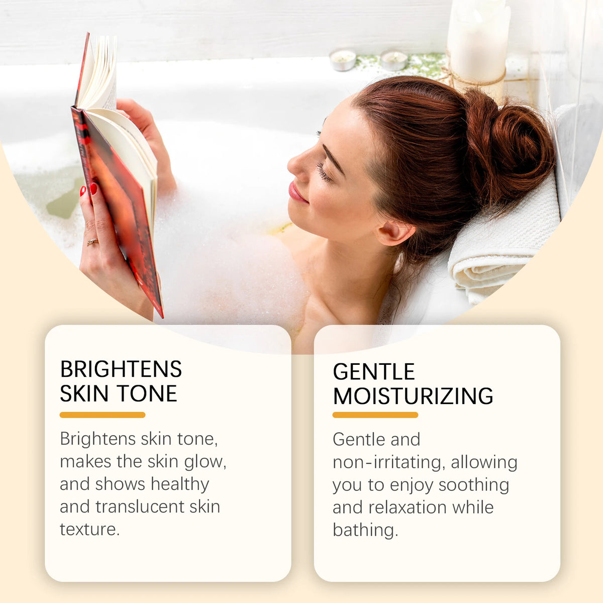 Floral Bath Set - Gentle Cleansing & Moisturizing, Long-Lasting Fragrance, Luxurious & Comfortable Bath Experience Vue