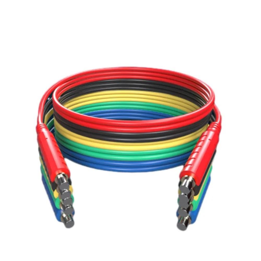 6PCS Magnetic Test Leads AC30V 5A 20AWG Professional Low Voltage Magnetic Jumper Silicone Flexible Jumper Leads for Testing Vue