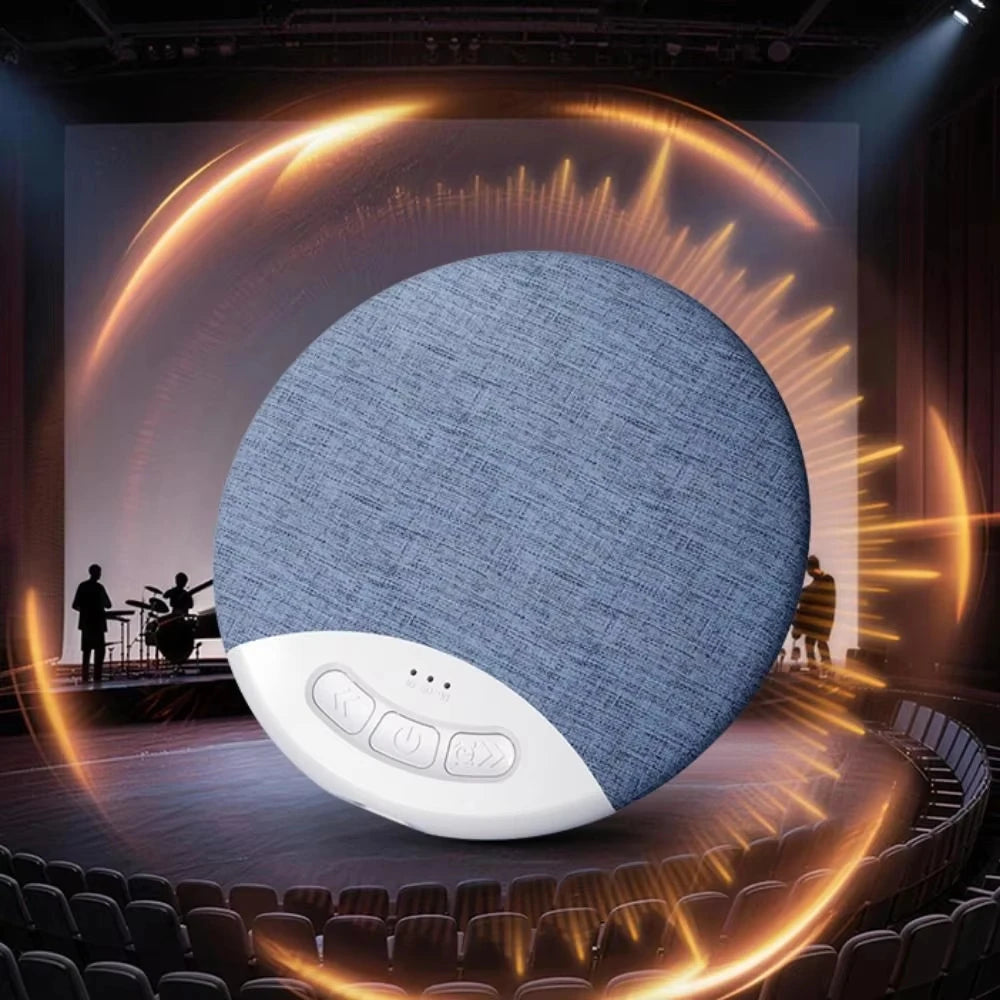 Bluetooth Pillow Speaker Wireless Sleep Music Player Under Pillow White Noise Machine 9D Stereo Timer Auto-Off for Insomnia Vue