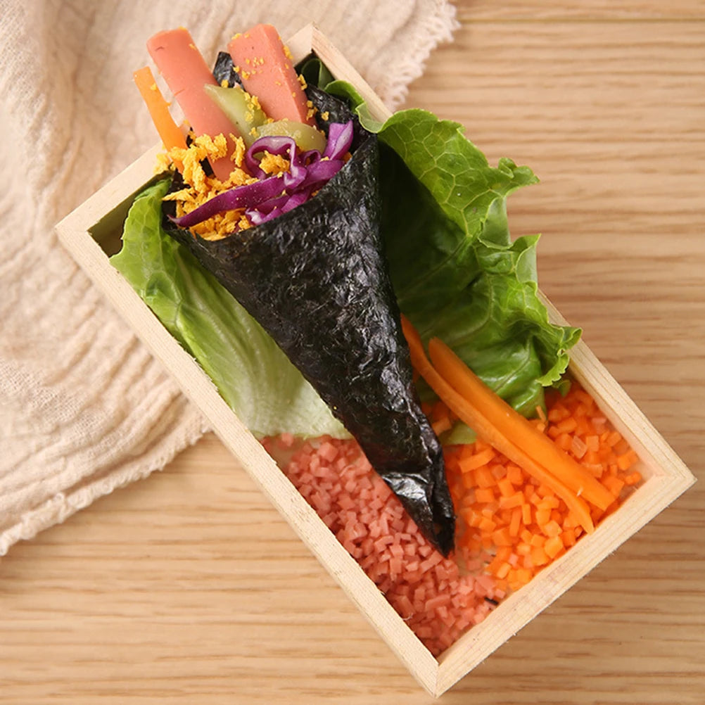 3 pieces/set of mould diy manufacturer sushi rice ball manufacturer sushi with paddle tool two rolls of hand sushi mould Vue
