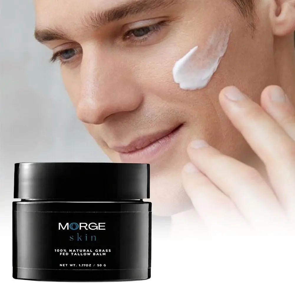 50g Original Forge Wrinkle Fine Lines Defense Tallow Balm Men's Morge Skin Brand 100% Natural Grass Fed Tallow Blam Moisturizer Vue