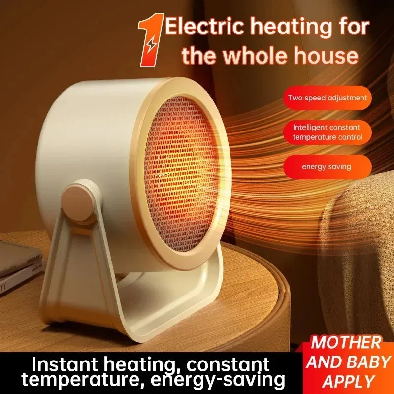 Portable Desktop Mini Space Heater – Low Noise, Energy Saving Mini Space Heater Vue