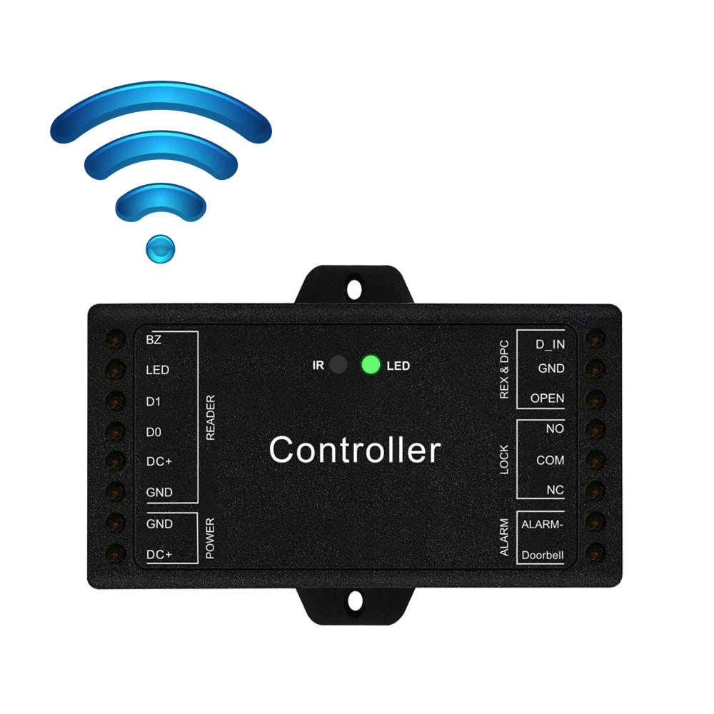 Sboard Single Door Access Controller Wifi Remote Control Open Mini Door Access Control Board RFID Card Reader Wiegand Iutput Vue Sboard-III-wifi