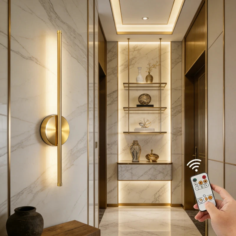 Battery Operated Wall Sconce Wireless LED Light 5v with Remote Control USB Rechargeable Wall Lights for Bedroom Living Room Vue
